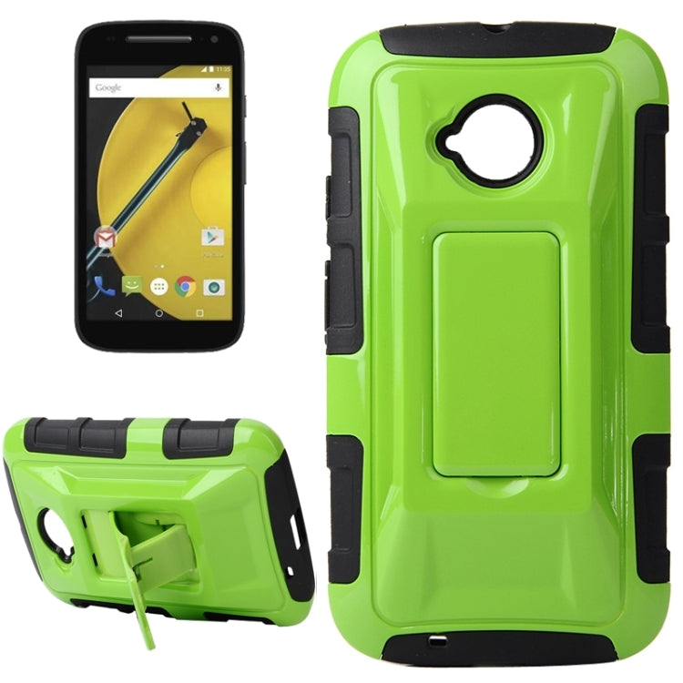 Fashionable Cool and Detachable Racing Car Form Combination Case with Holder and Hand Strap for Motorola Moto E2 / Moto E (2nd gen)