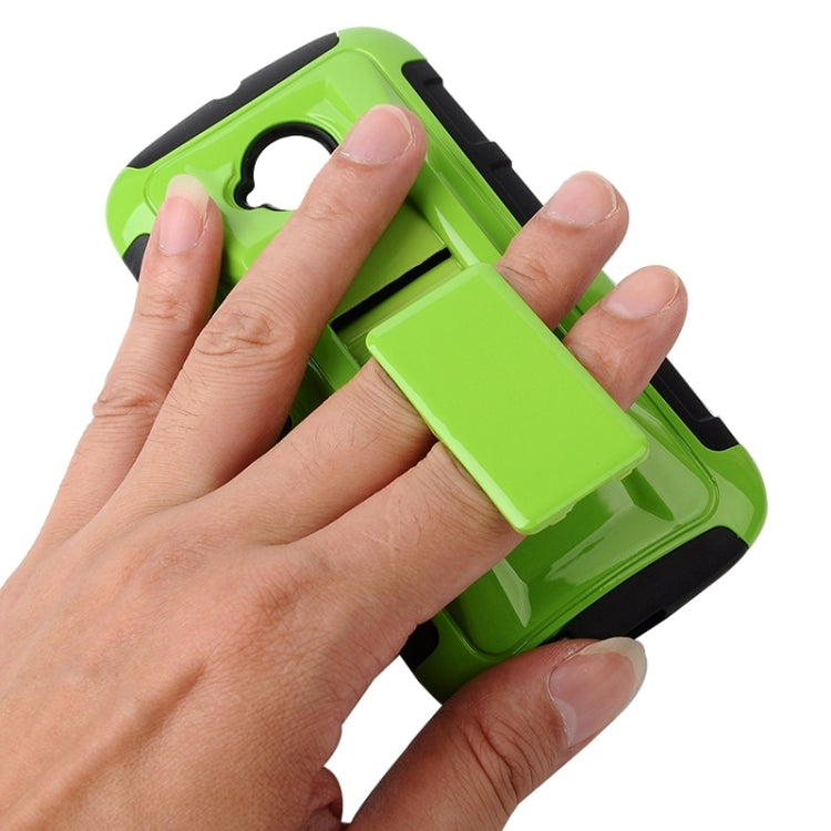 Fashionable Cool and Detachable Racing Car Form Combination Case with Holder and Hand Strap for Motorola Moto E2 / Moto E (2nd gen)