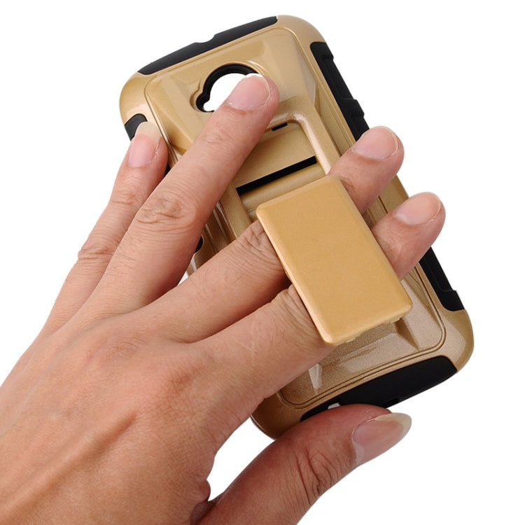 Fashionable Cool and Detachable Racing Car Form Combination Case with Holder and Hand Strap for Motorola Moto E2 / Moto E (2nd gen)