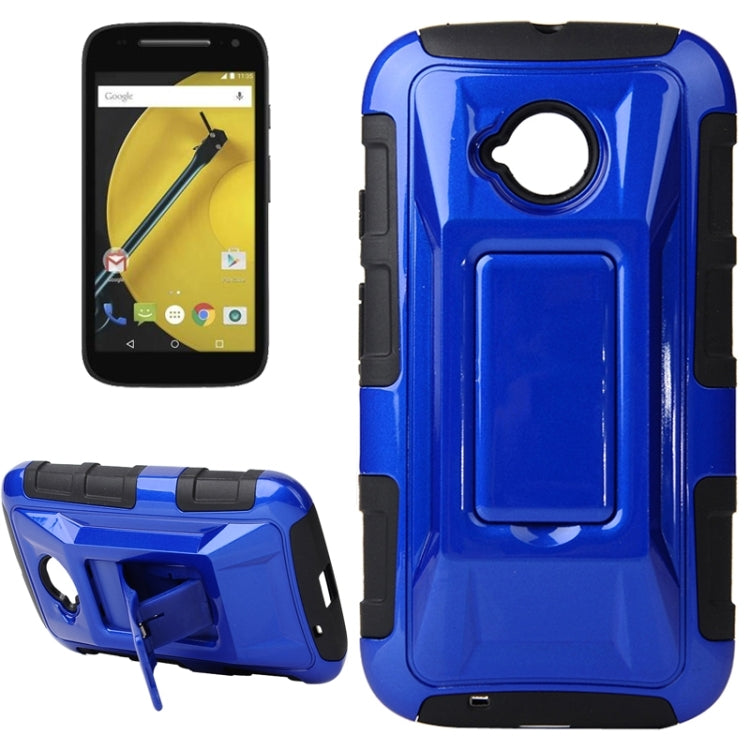 Fashionable Cool and Detachable Racing Car Form Combination Case with Holder and Hand Strap for Motorola Moto E2 / Moto E (2nd gen)