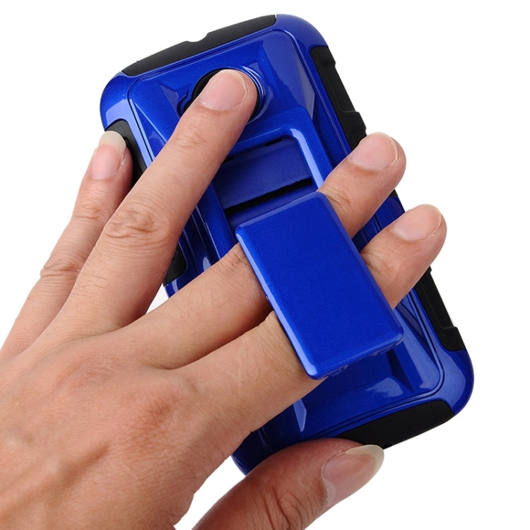 Fashionable Cool and Detachable Racing Car Form Combination Case with Holder and Hand Strap for Motorola Moto E2 / Moto E (2nd gen)