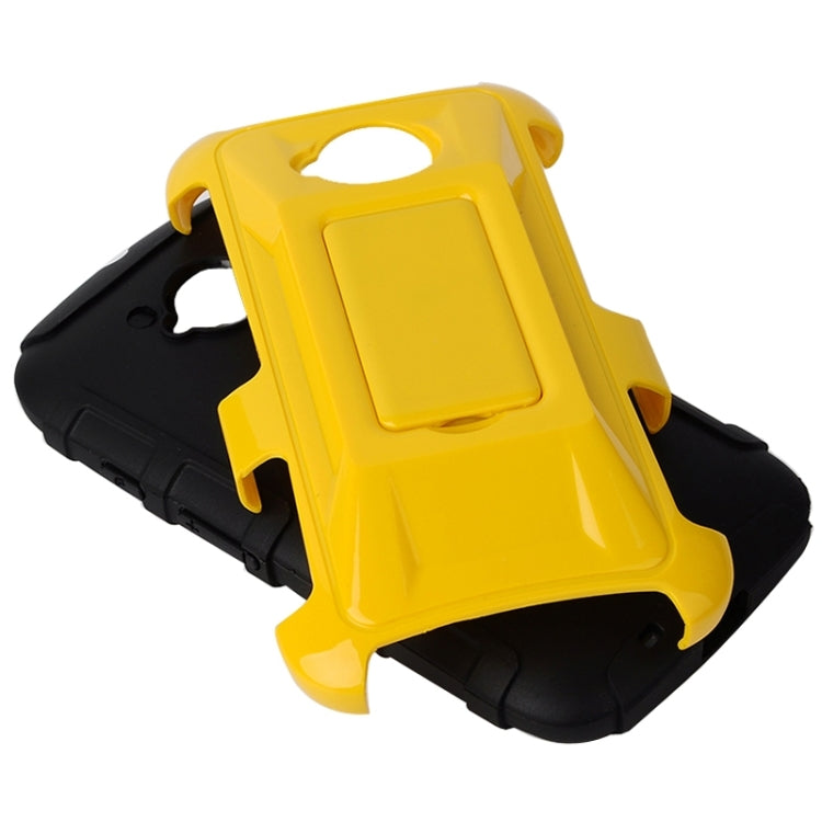 Fashionable Cool and Detachable Racing Car Form Combination Case with Holder and Hand Strap for Motorola Moto E2 / Moto E (2nd gen)