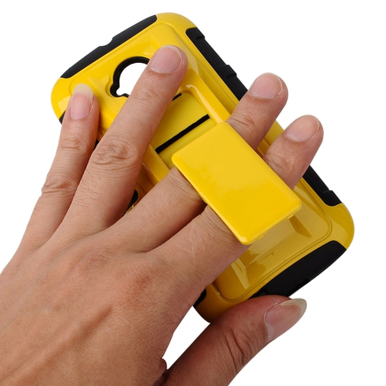 Fashionable Cool and Detachable Racing Car Form Combination Case with Holder and Hand Strap for Motorola Moto E2 / Moto E (2nd gen)