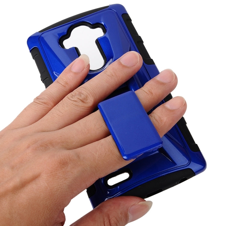 Fashionable Cool and Detachable Racing Car Form Combination Case with Holder and Hand Strap for LG G4 / H815