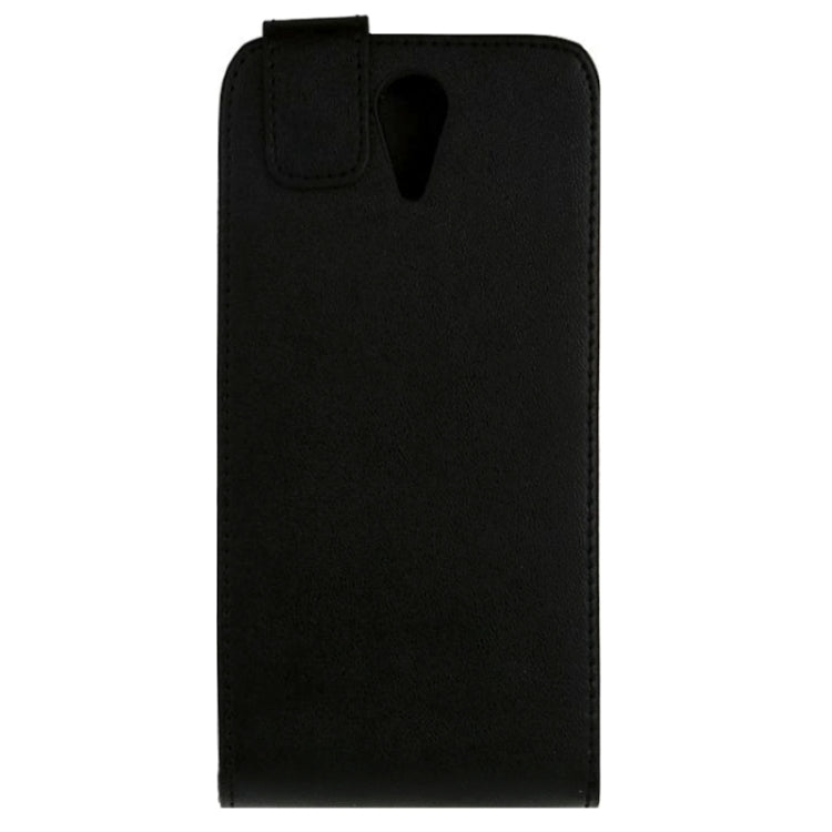 For HTC Desire 820 Mini / D820mu Vertical Flip Magnetic Snap Leather Case(Black)