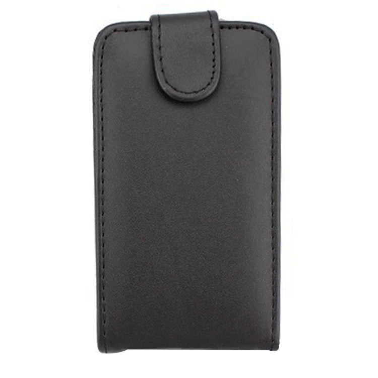 For LG Optimus L7 II / P710 Vertical Flip Magnetic Snap Leather Case(Black)