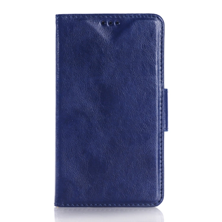 Oil Skin Texture Horizontal Flip Leather Case with Holder & Card Slots & Wallet & Side Chains for Sony Xperia E4