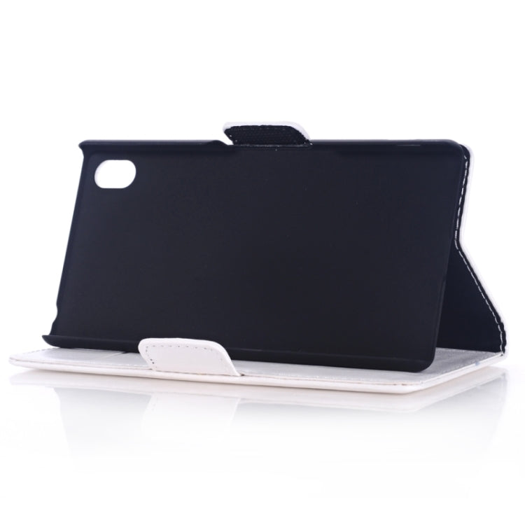 Oil Skin Texture Horizontal Flip Leather Case with Holder & Card Slots & Wallet & Side Chains for Sony Xperia M4 Aqua