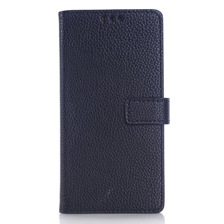 Litchi Texture Horizontal Flip Leather Case with Holder & Card Slots & Wallet & Side Chains for Sony Xperia M4 Aqua