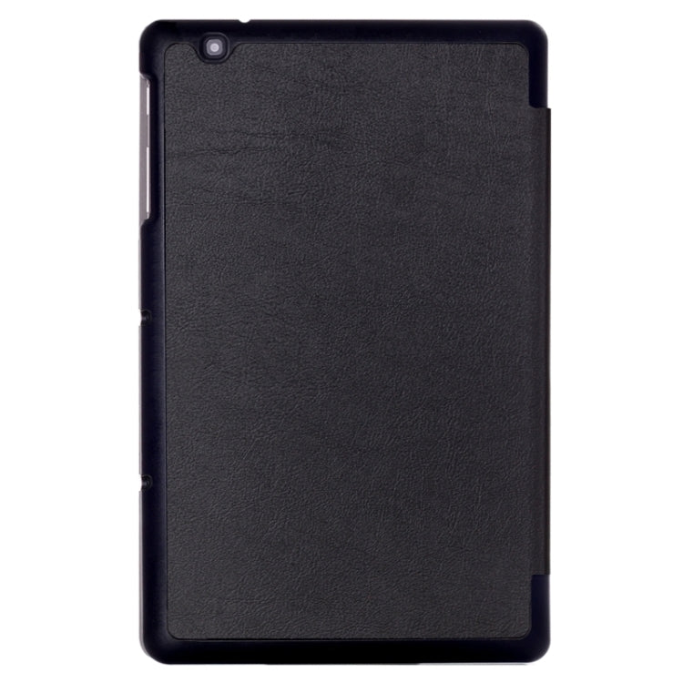 Karst Texture Horizontal Flip Solid Color Leather Case with Three-folding Holder for LG G Pad 2 10.1 / V930 / V940