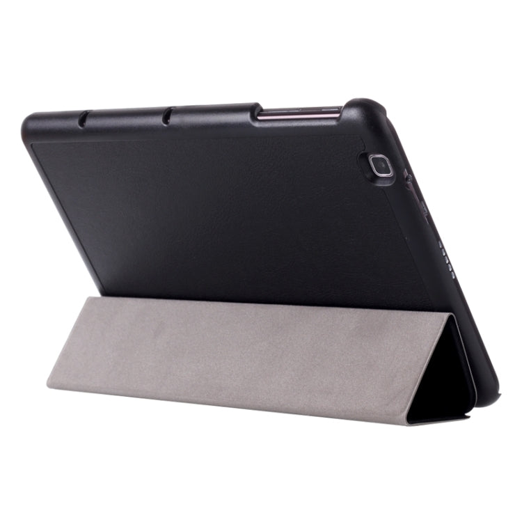 Karst Texture Horizontal Flip Solid Color Leather Case with Three-folding Holder for LG G Pad 2 10.1 / V930 / V940