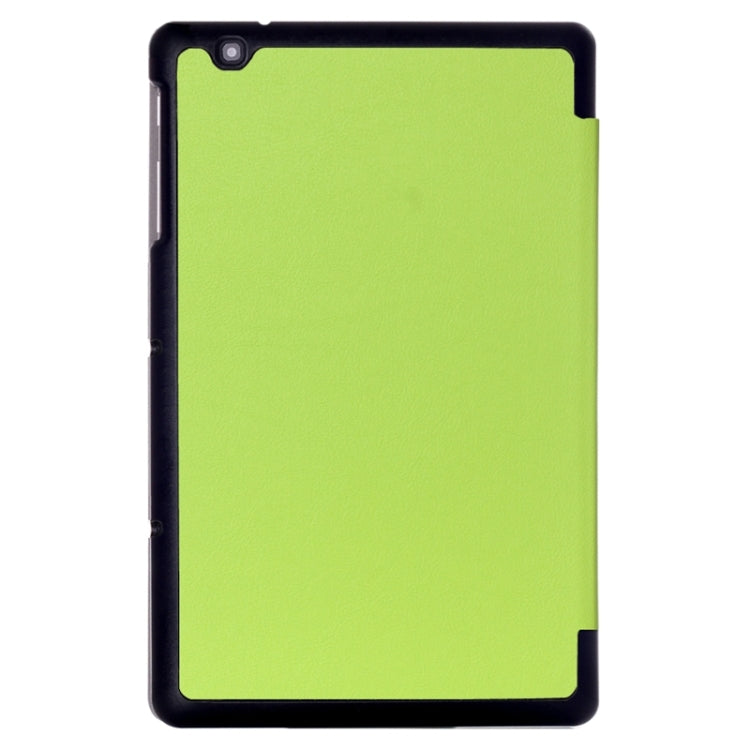 Karst Texture Horizontal Flip Solid Color Leather Case with Three-folding Holder for LG G Pad 2 10.1 / V930 / V940