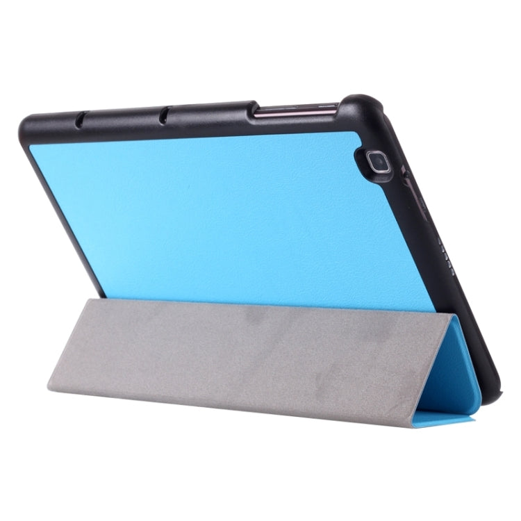 Karst Texture Horizontal Flip Solid Color Leather Case with Three-folding Holder for LG G Pad 2 10.1 / V930 / V940