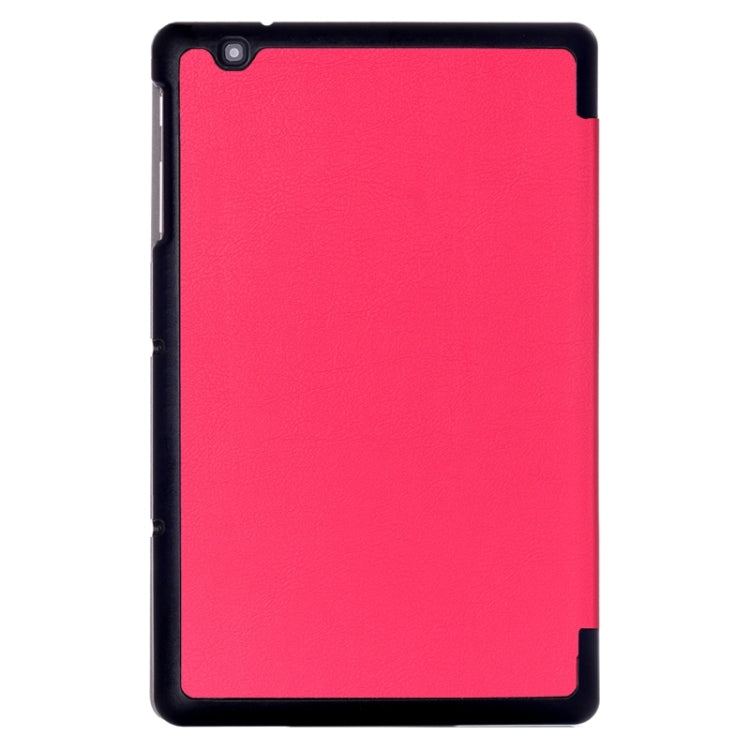 Karst Texture Horizontal Flip Solid Color Leather Case with Three-folding Holder for LG G Pad 2 10.1 / V930 / V940