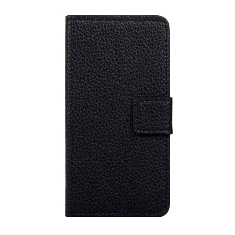 Litchi Texture Horizontal Flip Leather Case with Magnetic Snap & Card Slots & Holder & Wallet for Wiko Fever