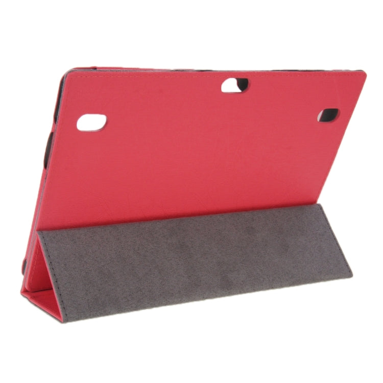 Oracle Texture Magnetic Leather Case with Three-folding Holder for Huawei MediaPad 10 Link / S10-201