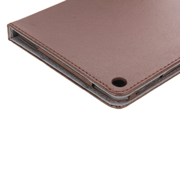 Oracle Texture Magnetic Leather Case with Three-folding Holder for Nokia N1