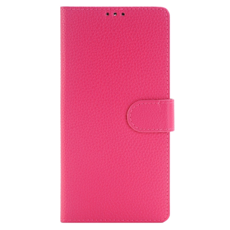 Litchi Texture Horizontal Flip Solid Color Leather Case with Holder & Card Slots & Wallet for Sony Xperia C5 Ultra