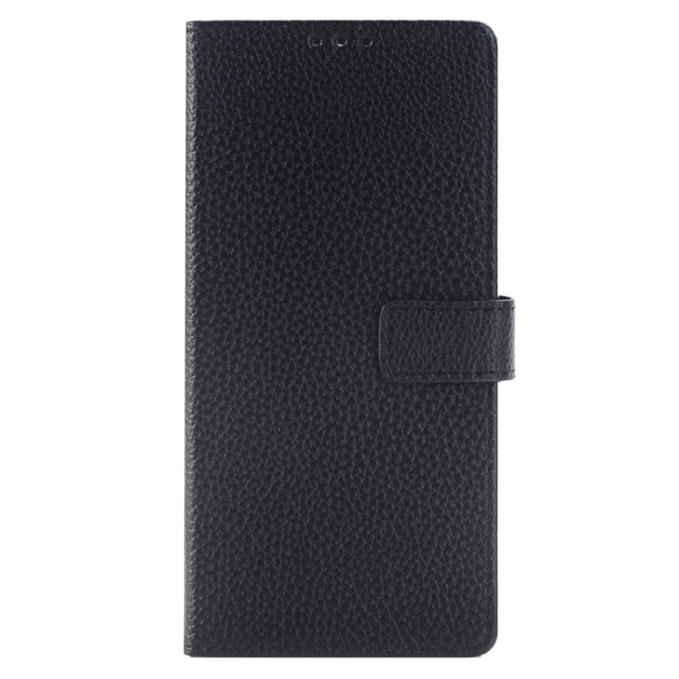 Litchi Texture Horizontal Flip Solid Color Leather Case with Holder & Card Slots & Wallet for Sony Xperia M5