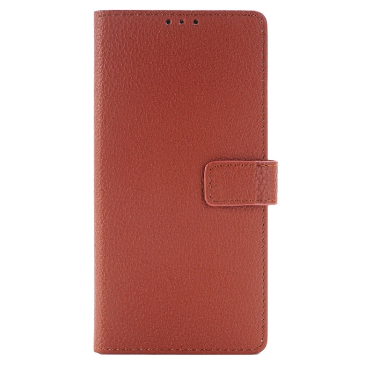 Litchi Texture Horizontal Flip Solid Color Leather Case with Holder & Card Slots & Wallet for Sony Xperia M5