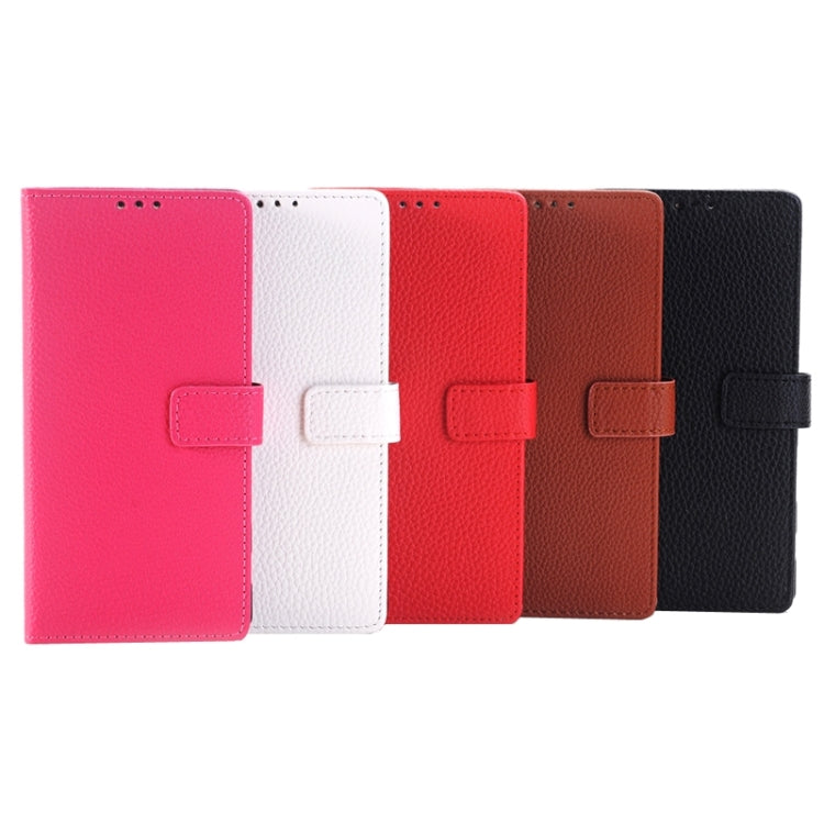 Litchi Texture Horizontal Flip Solid Color Leather Case with Holder & Card Slots & Wallet for Sony Xperia Z5