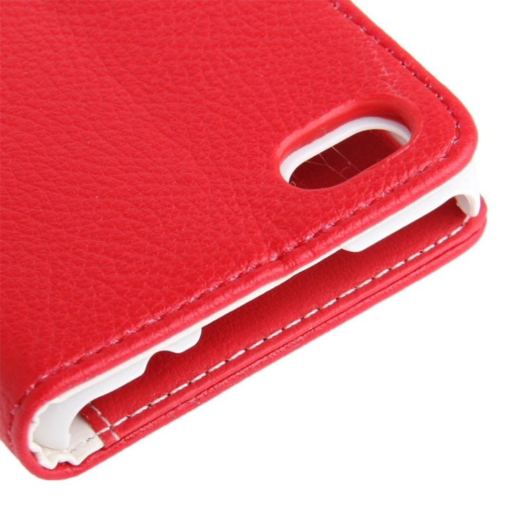 Litchi Texture Flip Leather Case with Credit Card Slots & Holder for BlackBerry Aristo Z30 / A10