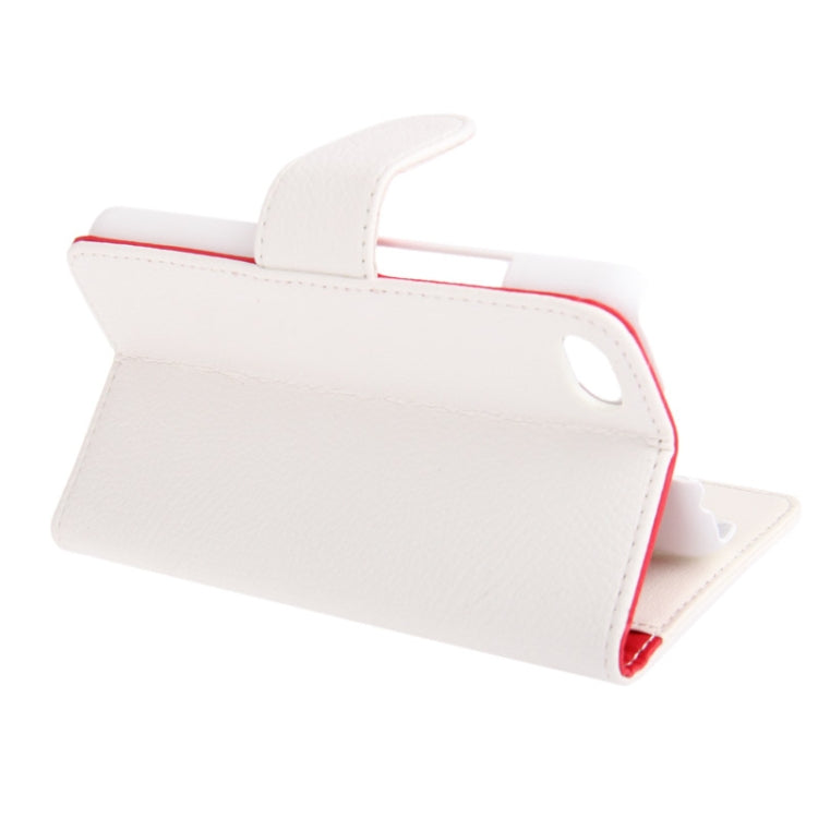 Litchi Texture Flip Leather Case with Credit Card Slots & Holder for BlackBerry Aristo Z30 / A10