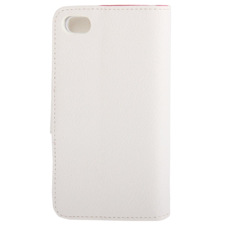 Litchi Texture Flip Leather Case with Credit Card Slots & Holder for BlackBerry Aristo Z30 / A10
