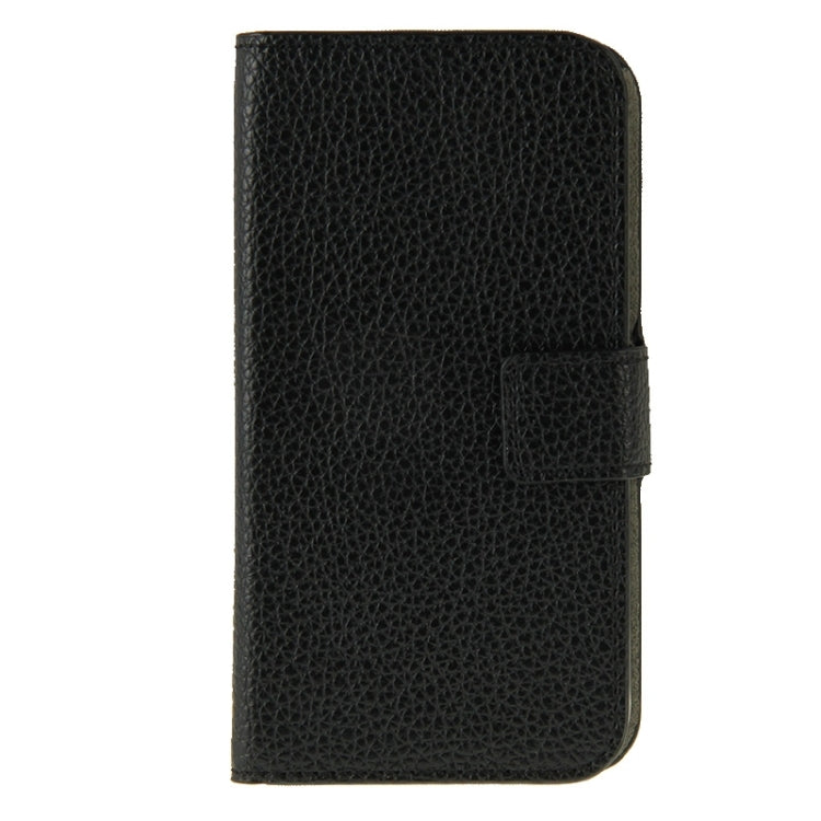 For HTC Desire 320 Litchi Texture Horizontal Flip Solid Color Leather Case with Holder & Card Slots & Wallet