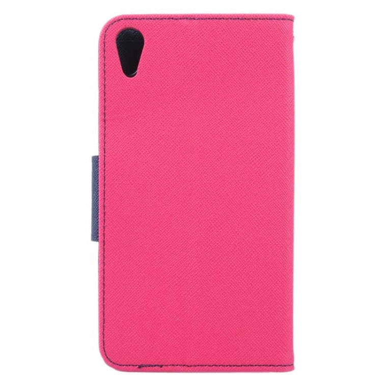 Cross Texture Horizontal Flip Solid Color Leather Case with Holder & Card Slots & Wallet for Sony Xperia Z4