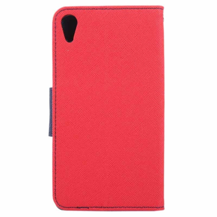 Cross Texture Horizontal Flip Solid Color Leather Case with Holder & Card Slots & Wallet for Sony Xperia Z4