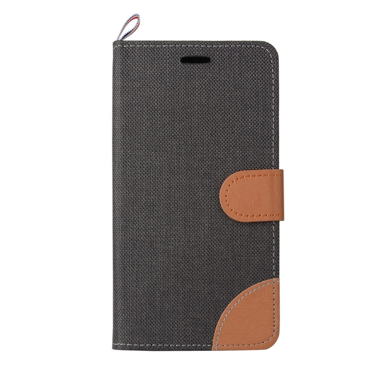 Denim Texture Horizontal Flip Leather Case with Magnetic Snap & Card Slots & Holder & Sling for Lenovo A7000