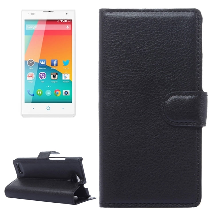 Horizontal Flip Solid color Leather Case with Card Slots & Holder & Wallet for ZTE Blade G LUX