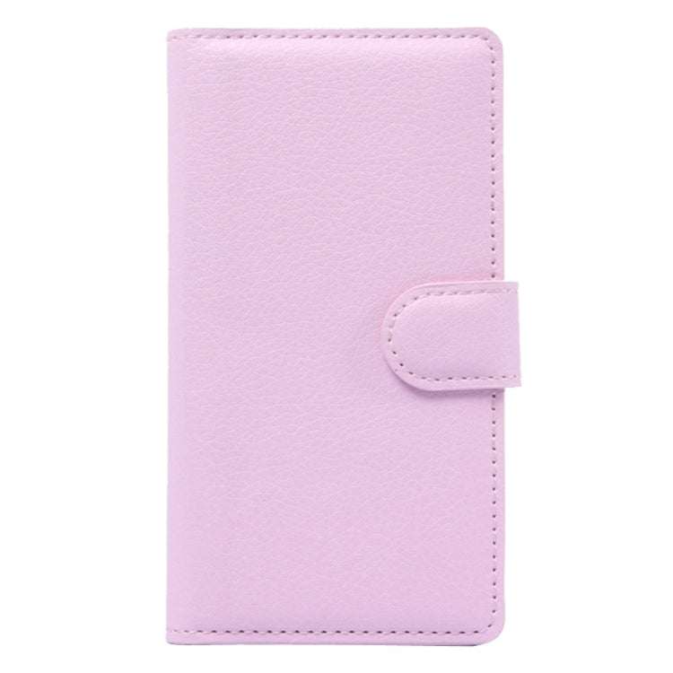 Horizontal Flip Solid color Leather Case with Card Slots & Holder & Wallet for ZTE Blade G LUX