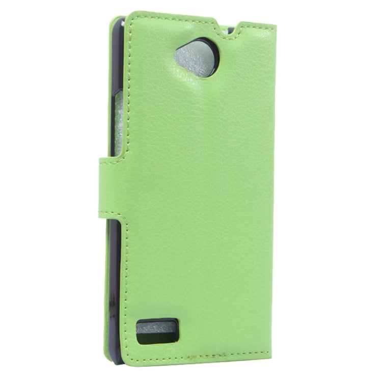 Horizontal Flip Solid color Leather Case with Card Slots & Holder & Wallet for ZTE Blade G LUX