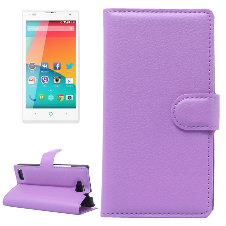 Horizontal Flip Solid color Leather Case with Card Slots & Holder & Wallet for ZTE Blade G LUX