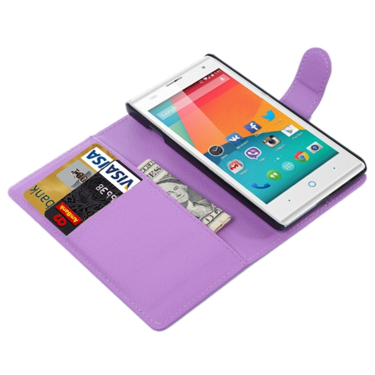 Horizontal Flip Solid color Leather Case with Card Slots & Holder & Wallet for ZTE Blade G LUX