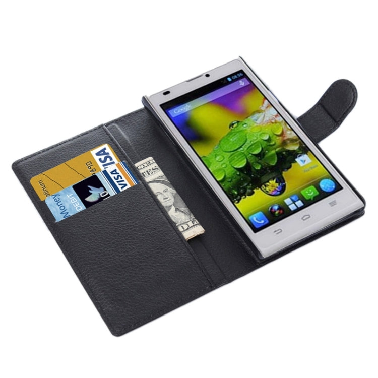 Horizontal Flip Solid color Leather Case with Card Slots & Holder & Wallet for ZTE Blade L2