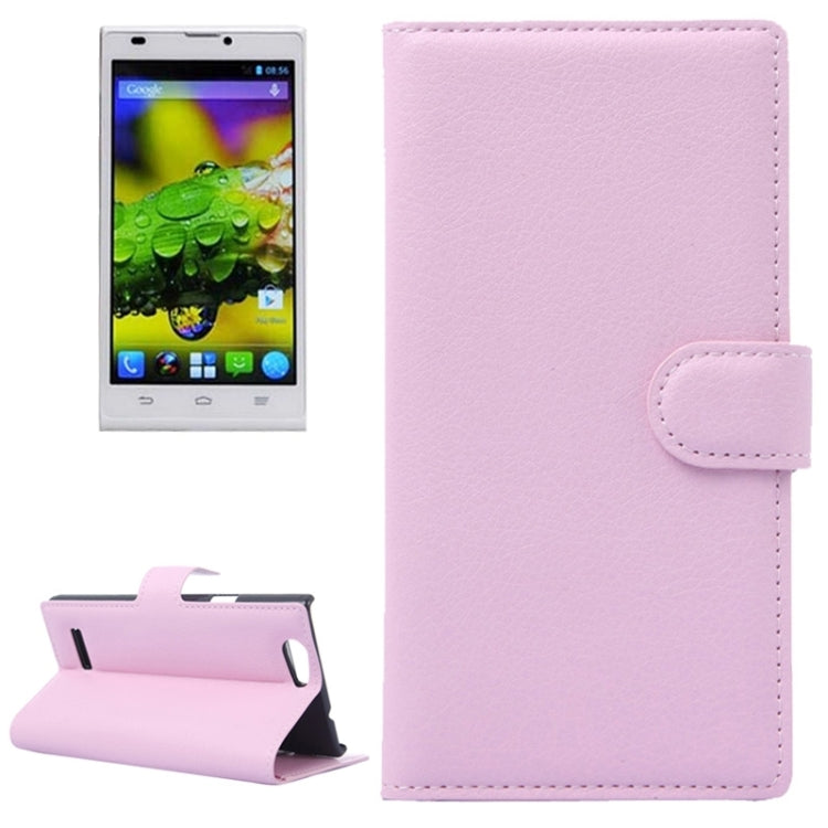 Horizontal Flip Solid color Leather Case with Card Slots & Holder & Wallet for ZTE Blade L2