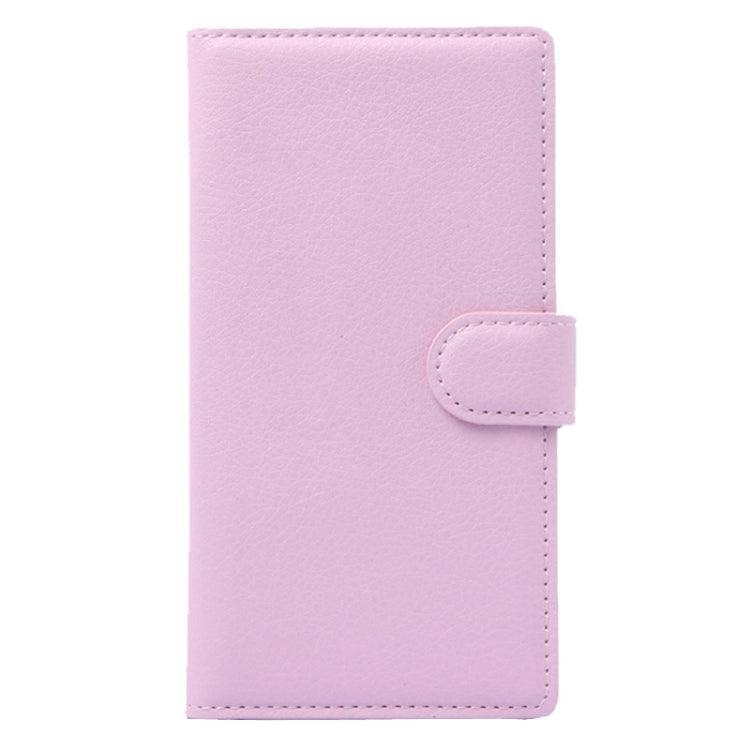 Horizontal Flip Solid color Leather Case with Card Slots & Holder & Wallet for ZTE Blade L2