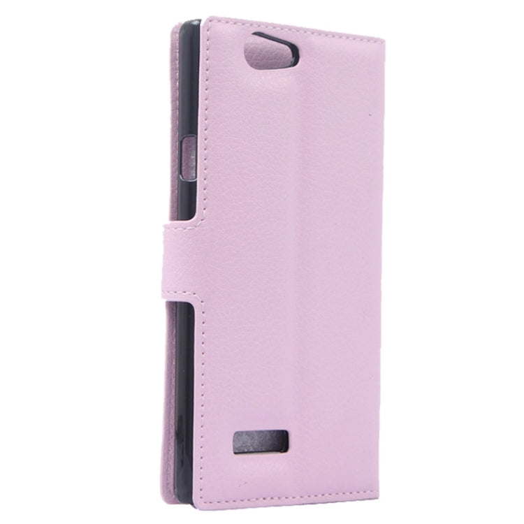 Horizontal Flip Solid color Leather Case with Card Slots & Holder & Wallet for ZTE Blade L2