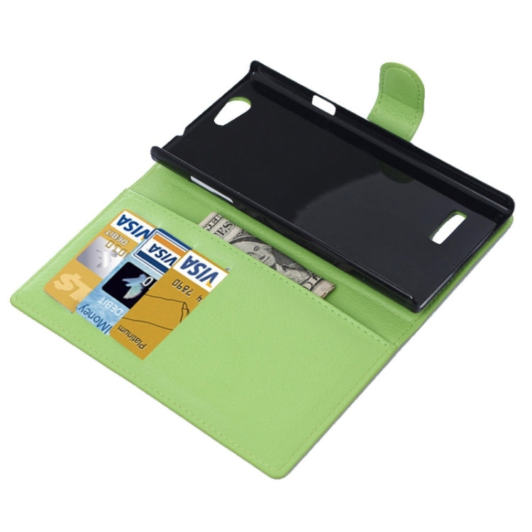 Horizontal Flip Solid color Leather Case with Card Slots & Holder & Wallet for ZTE Blade L2