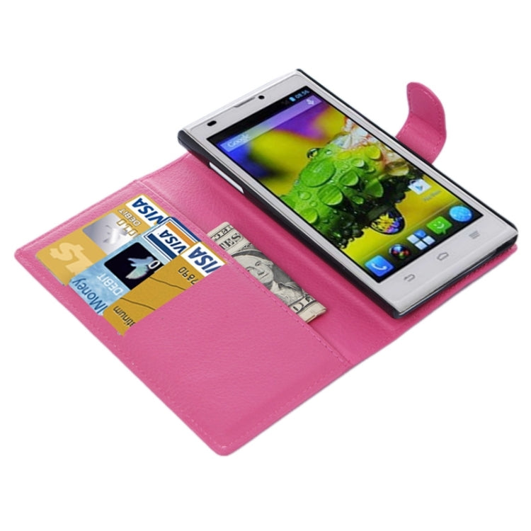 Horizontal Flip Solid color Leather Case with Card Slots & Holder & Wallet for ZTE Blade L2
