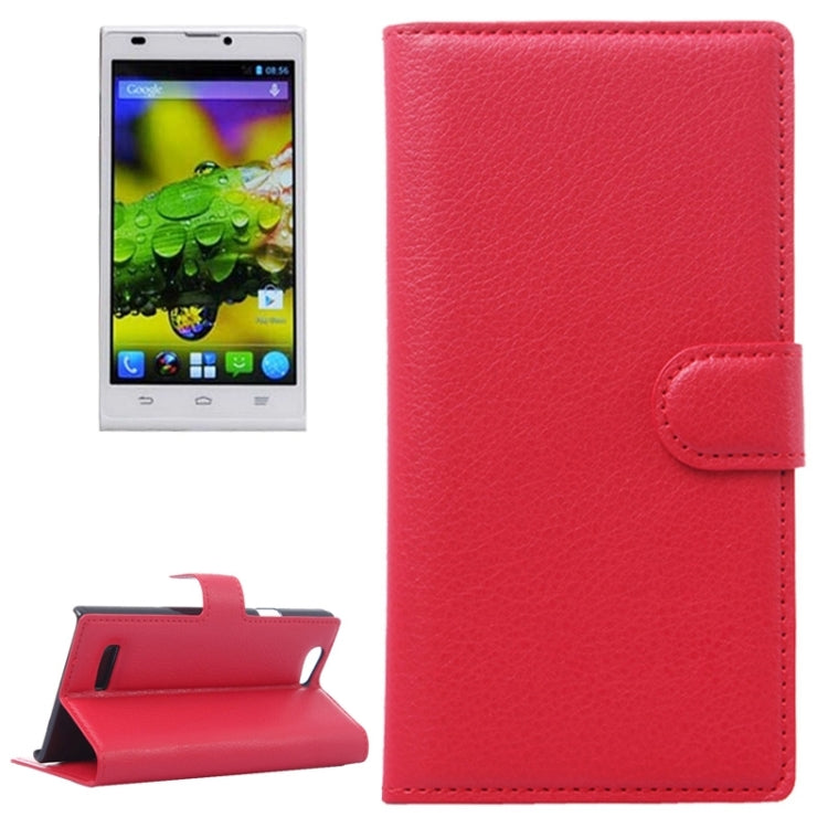 Horizontal Flip Solid color Leather Case with Card Slots & Holder & Wallet for ZTE Blade L2