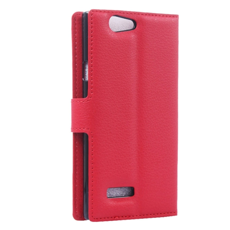 Horizontal Flip Solid color Leather Case with Card Slots & Holder & Wallet for ZTE Blade L2