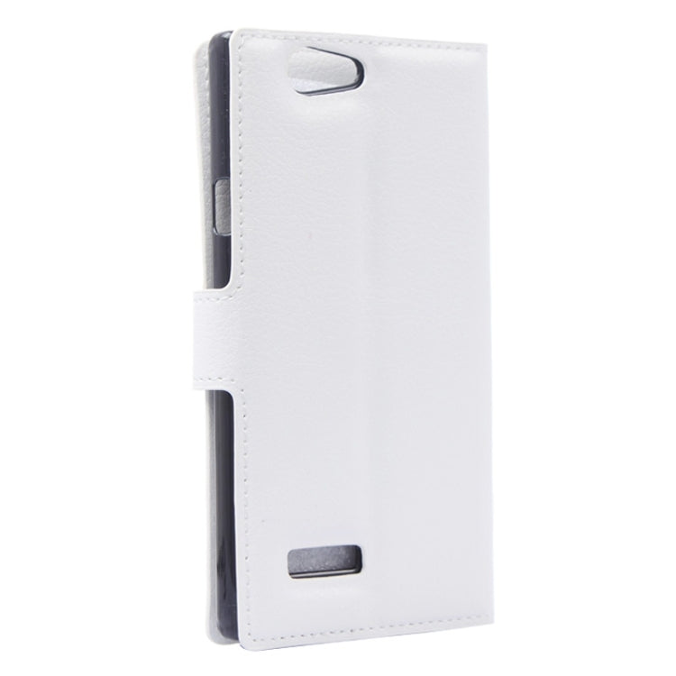 Horizontal Flip Solid color Leather Case with Card Slots & Holder & Wallet for ZTE Blade L2