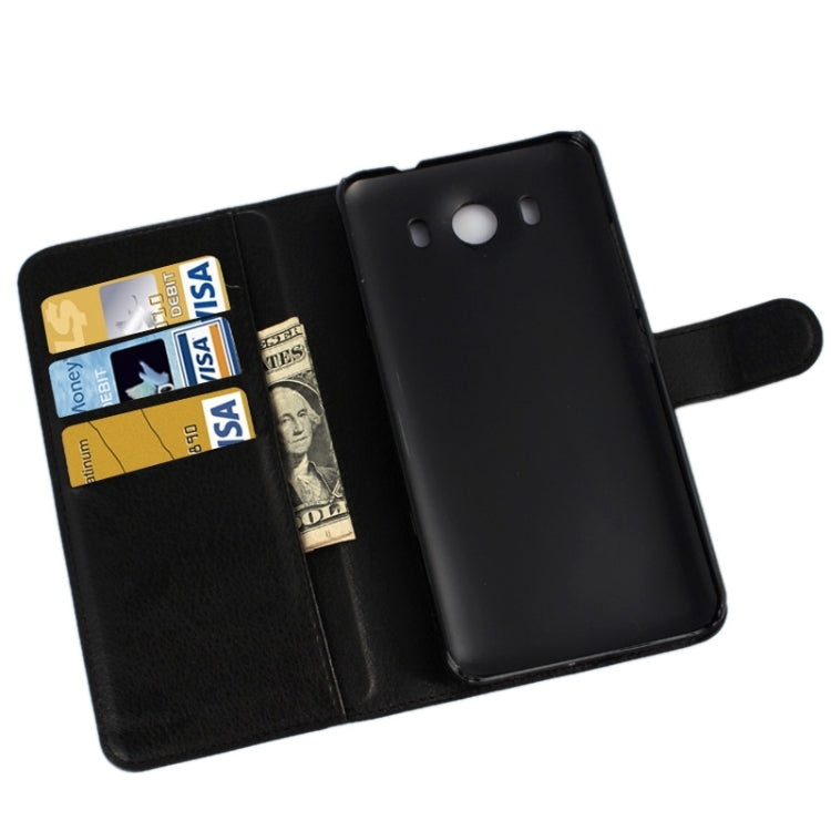 Horizontal Flip Solid color Leather Case with Card Slots & Holder & Wallet for ZTE Grand S3 / S2004