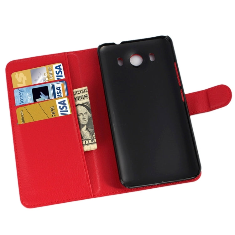 Horizontal Flip Solid color Leather Case with Card Slots & Holder & Wallet for ZTE Grand S3 / S2004