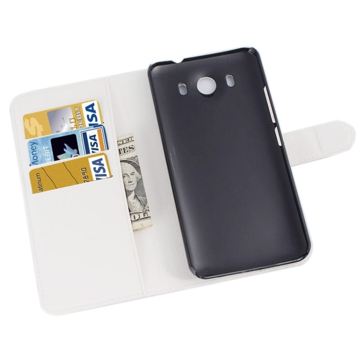 Horizontal Flip Solid color Leather Case with Card Slots & Holder & Wallet for ZTE Grand S3 / S2004