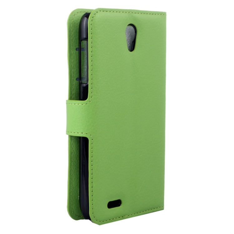 Horizontal Flip Solid color Leather Case with Card Slots & Holder & Wallet for Lenovo A859